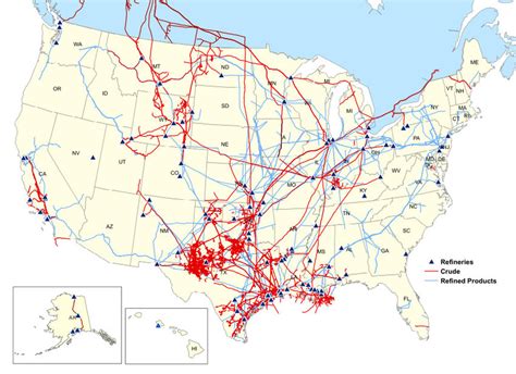 Pipeline Map Of Us - Map Of Staten