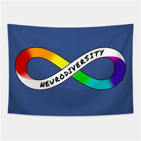 Neurodiversity Rainbow Infinity Symbol For Neurodivergent Actually