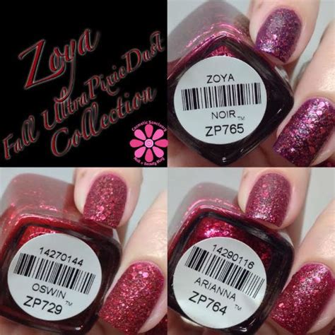 Zoya Fall Ultra Pixiedust Collection Swatches Review Cosmetic