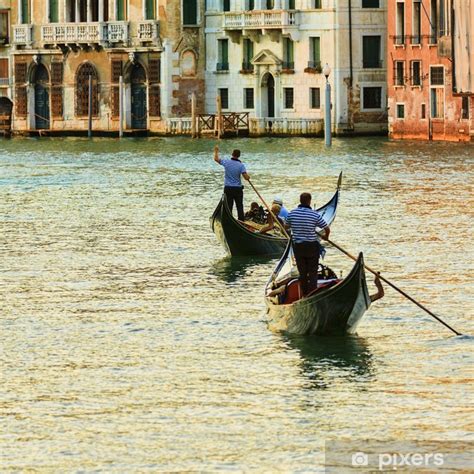 Wall Mural Venice Italy Grand Canal And Gondolas Pixers Uk