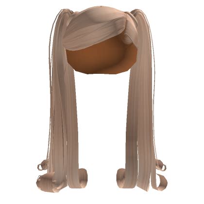 Pigtails W Swoop Bangs In Blonde S Code Price RblxTrade