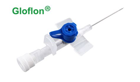 I V Catheter With Injection Valve And Wings Global Medikit