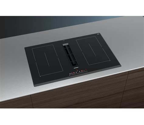 Table De Cuisson Aspirante Induction Cm Feux W Siemens