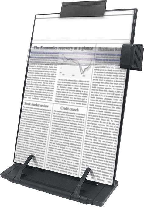 Amazon.com : TONOS Paper Stand Document Holder - 2PC Quality Document Holder for Desk, Paper ...