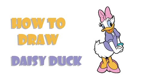 How To Draw Daisy Duck