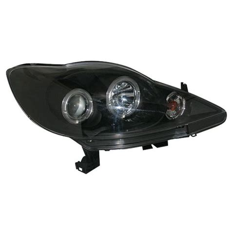 Sk Import Koplampen Angel Eyes Black Housing Peugeot Pre Facelift