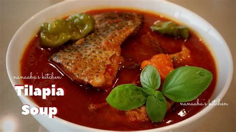 Recipe For Tilapia Light Soup | Deporecipe.co