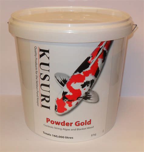 Kusuri Powder Gold Blanket Weed Eradicator 150g 1kg 3kg And 8kg Koi