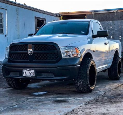 4th Gen Single Cab Ram Jacked Up Trucks Dodge Trucks Ram Pickup Trucks Dodge Ram 2009 Dodge