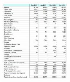 Free Monthly Management Accounts Template At Templatelayout | Excel templates, Templates, Management