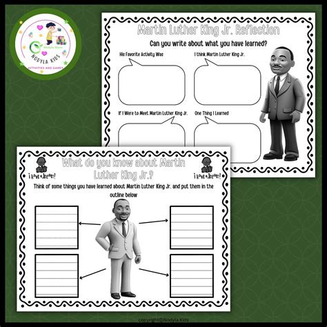 Martin Luther King Jr. Biography Unit | Engaging Activity for MLK Day ...