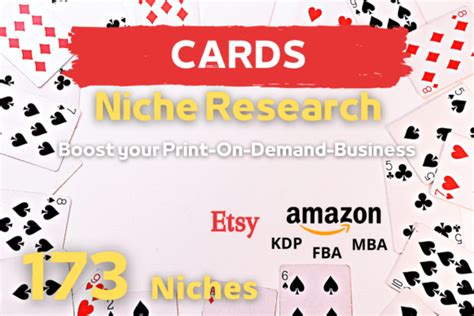 Cards Niche Research And Keyword List Graphic By DigitalsHandmade