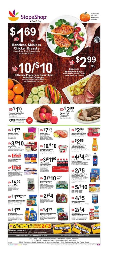 Stop And Shop Weekly Circular Flyer August 27 September 2 2021