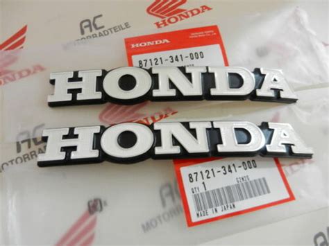 Honda CB 750 Four K2 CB 500 K1 Tankembleme Fuel Tank Emblem Set New