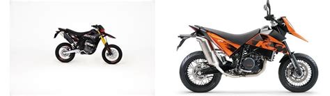 Motorrad Vergleich Online Bestia Abs Vs Ktm Supermoto