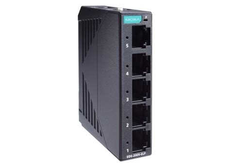 DIN-Rail Mounted Unmanaged Switches EDS-2005-ELP by MOXA