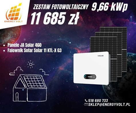 Zestaw Fotowoltaiczny 9 66 KWp Zebrzydowice OLX Pl