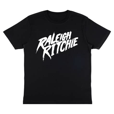 Classic Rr Logo T Shirt Blackwhite Logo Raleigh Ritchie