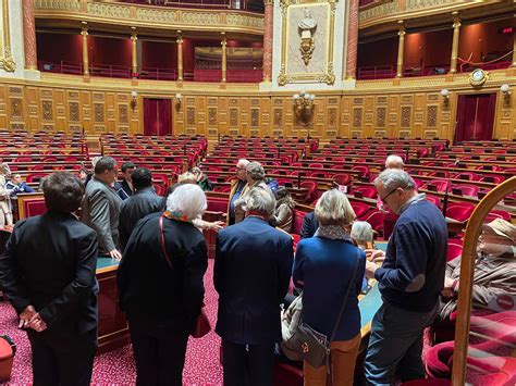 Visite exclusive du Sénat pour les adhérents LAGB Geoffroy Boulard