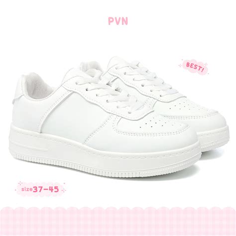 Jual Pvn Hana Sepatu Sneakers Wanita Sport Shoes Grey Shopee