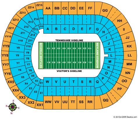 University Of Missouri Football Stadium Seating Chart A Visual