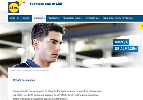 Oferta Mozo de almacén en Lydl Empleo Rumiñahui