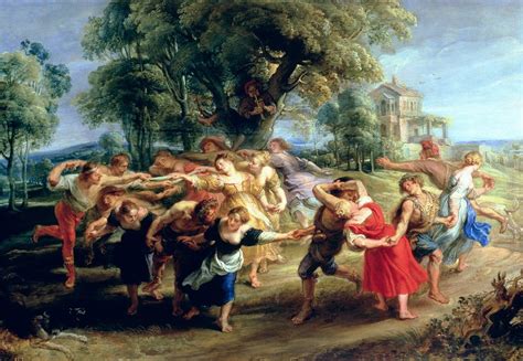 Une Danse Paysanne 1636 40 Peter Paul Rubens