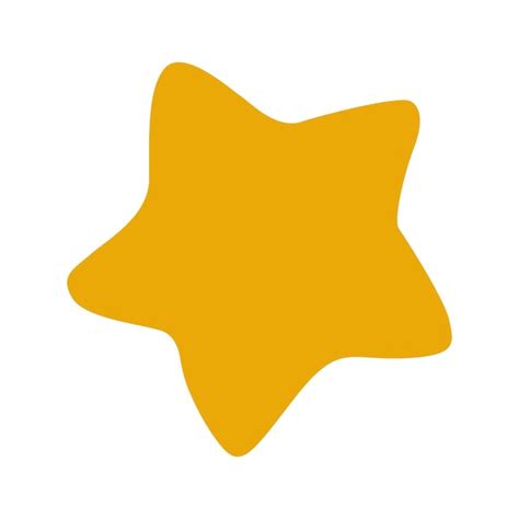 Goldener Stern Symbol Isoliert Auf Weißem Hintergrund Für Design App