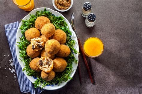 Arancini Mit Pilzf Llung