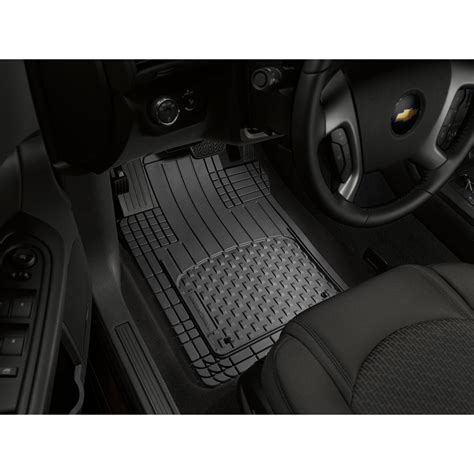 Weathertech Semi Universal Avm 4 Pc Floor Mat Set — 2 Front 2 Rear Black Model 11avmsb