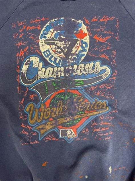 Vintage Toronto Blue Jays World Series Champions Vintage Crewneck Grailed