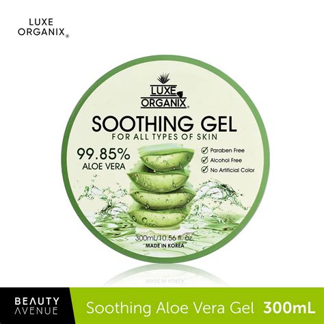 Luxe Organix Aloe Vera Soothing Gel 300ml Shopee Philippines