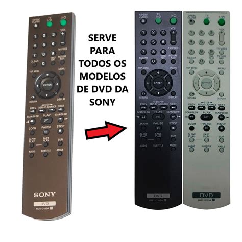 Controle Remoto Sony Dvd Rmt D A Original Emp Rio Dos Controles