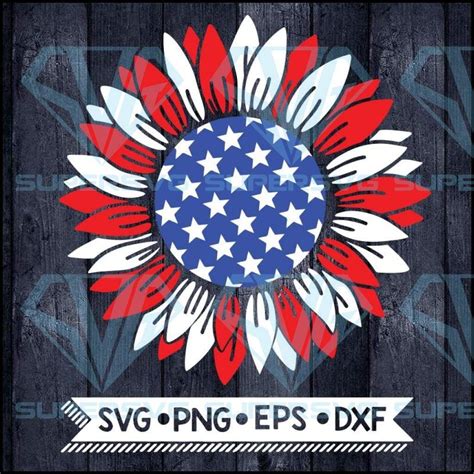 Free SVG 4Th Of July Sunflower Svg 10171 SVG Images File