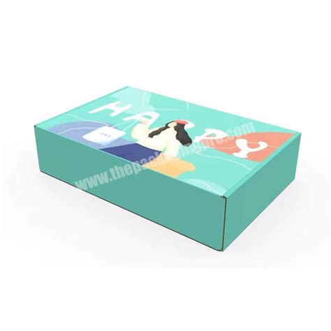 Custom Size Logo Printing Hard Corrugated Cardboard Mailer Box Postal