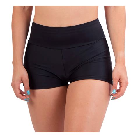 Ripley Short Bikini Tiro Alto Pretina Negro