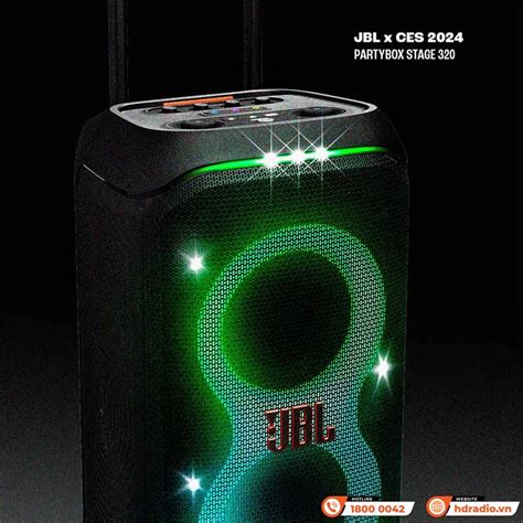 Loa JBL PartyBox Stage 320 Mới Nhất 2024 Auracast