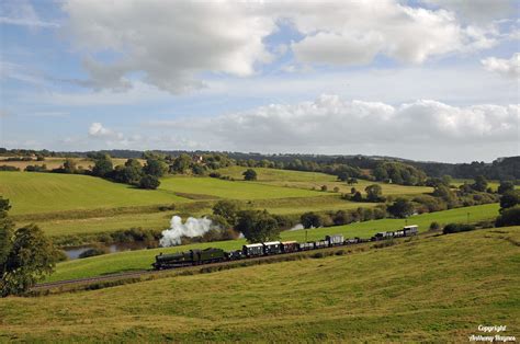 Steam Locomotive No 4930 Hagley Hall Works Past Severn Lo Flickr