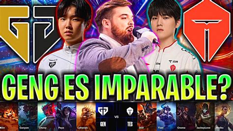 Ibai Castea Al Favorito Del Mundialgeng Imparable Gen Vs Tes Worlds