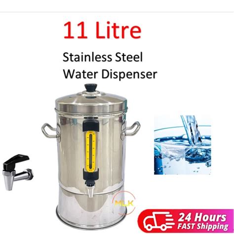 Mlk 🔥ready Stock Tong Air 11l Meter Stainless Steel Water Dispensers Hotandcold Cooler Meter