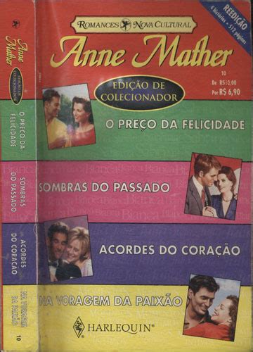 Sebo Do Messias Livro Anne Mather O Preço Da Felicidade Sombras