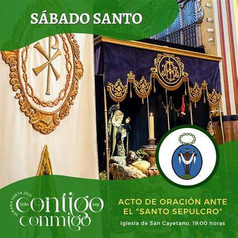 Acto particular de nuestra Cofradía ante el Santo Sepulcro de la