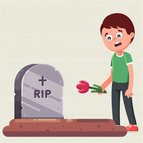 Ceremonia funeral adiós a los muertos Premium Vector Freepik