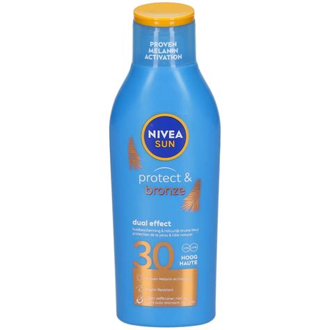 Nivea Sun Protect And Bronze Dual Effect Lait Solaire Spf30 200 Ml Redcare Pharmacie