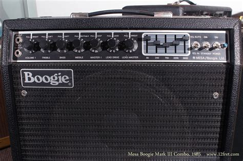 1985 Mesa Boogie Mark III Combo Amplifier | www.12fret.com