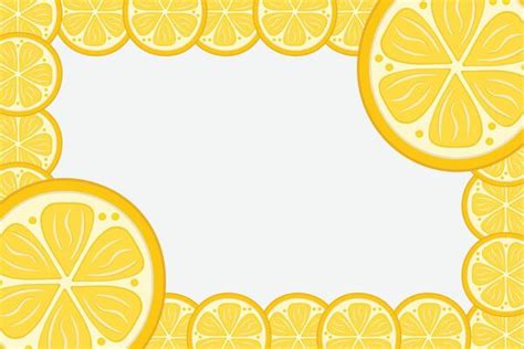 Lemon Border Vector Art, Icons, and Graphics for Free Download