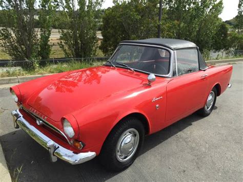 Partial Restoration 1965 Sunbeam Alpine Series Iv Bring A Trailer