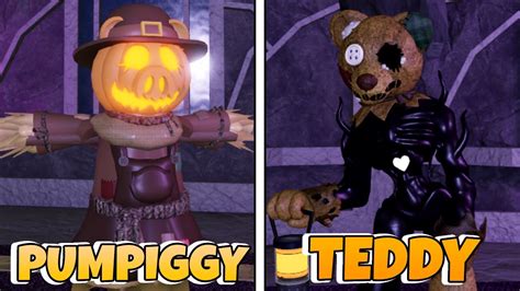 HOW TO UNLOCK THE TEDDY AND PUMPIGGY SKINS IN PIGGY BRANCHED REALITIES