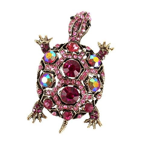 Crystal Turtles Brooch Ddflimport Wholesale Fashion Jewelry