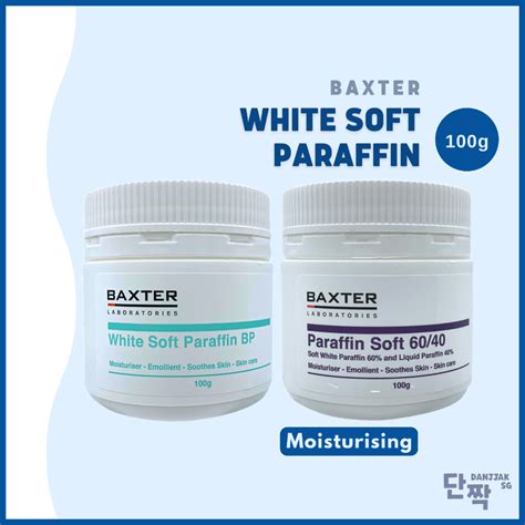Baxter Laboratories White Soft Paraffin BP 100g / Paraffin Soft 60/40 ...